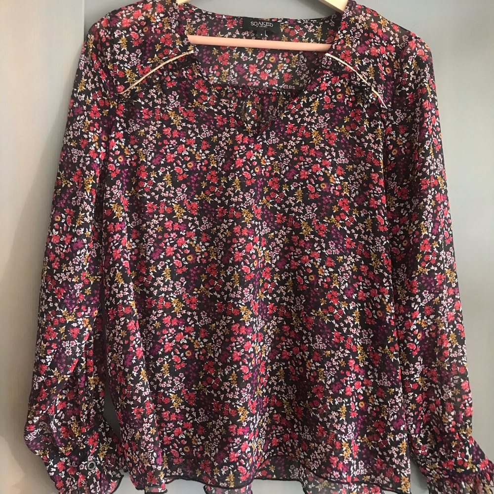 Perfect condition Soaked In Luxury Blouse